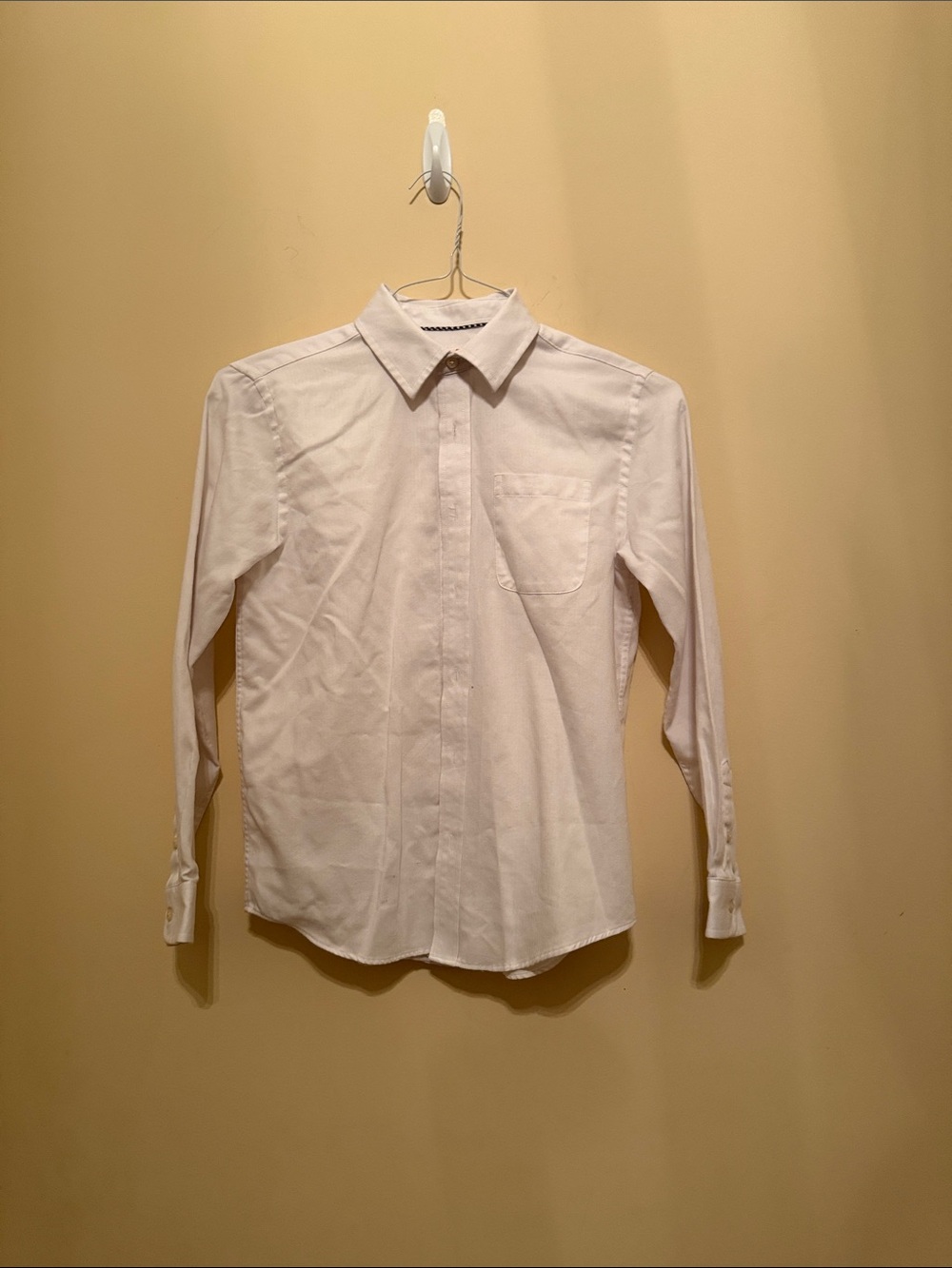 Cat & Jack White Long-Sleeve Dress Shirt